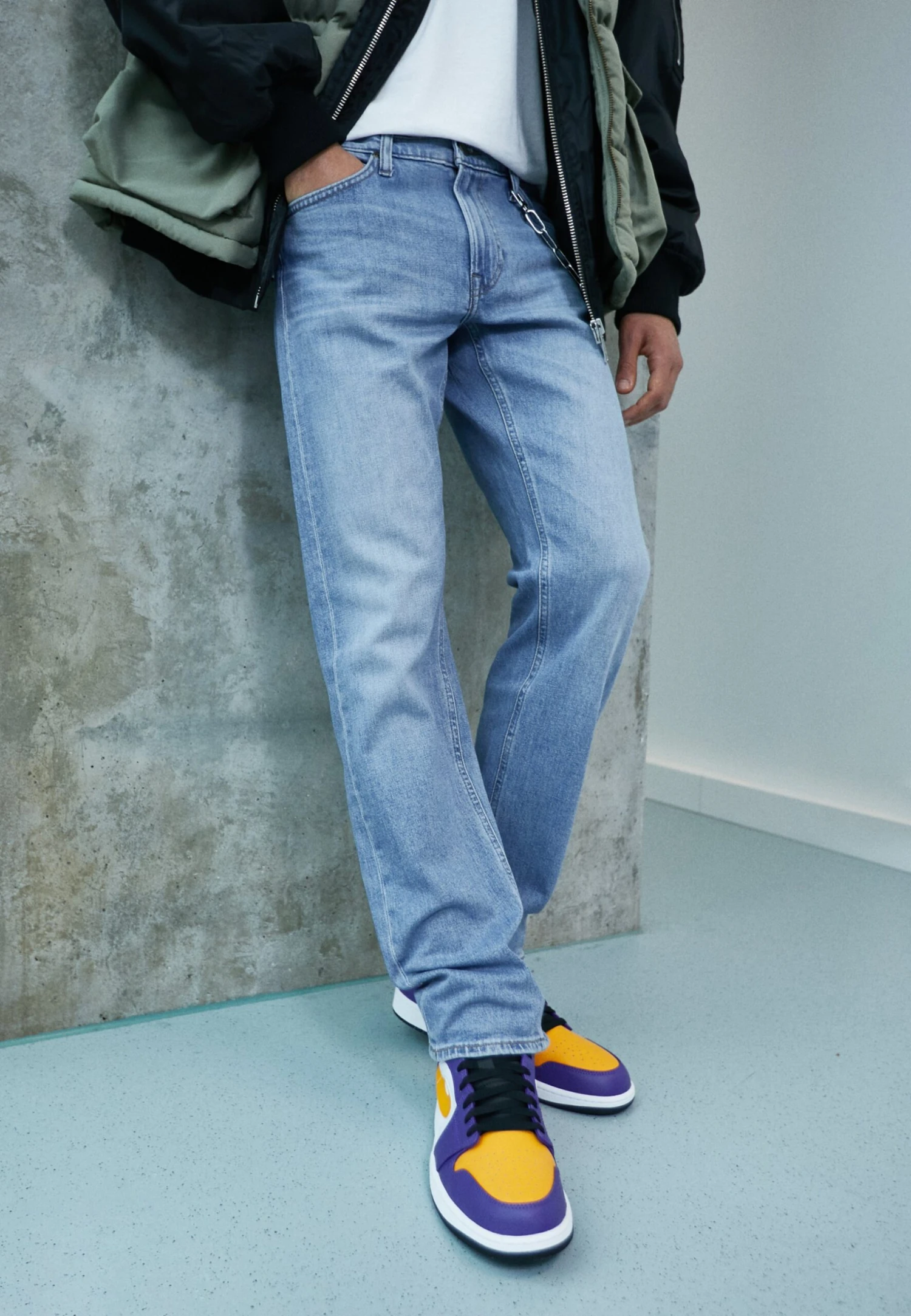 Lee Daren Zip Fly - Straight Leg Jeans - Powder 8 Lee Daren Zip Fly - Straight Leg Jeans - Powder - Afbeelding 6