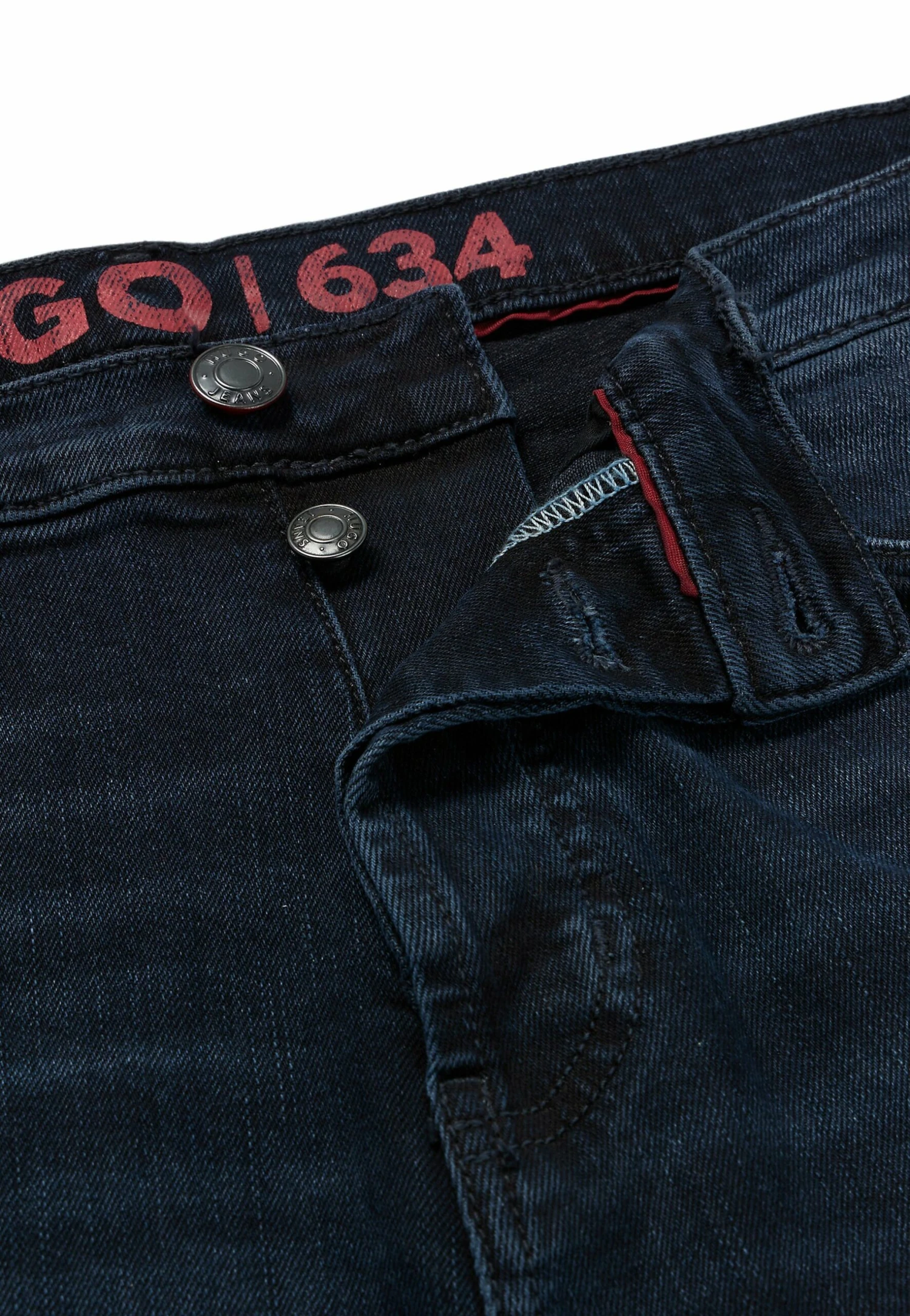 Hugo Slim Fit Jeans - Dark Blue Ten 5 Hugo Slim Fit Jeans - Dark Blue Ten - Afbeelding 3