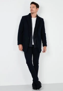 Halflange Jas - Navy Blue 7 Halflange Jas - Navy Blue -Jack and Jones Verkoopwinkel 745eb59f52ab4601a7da8c9ecffee08a