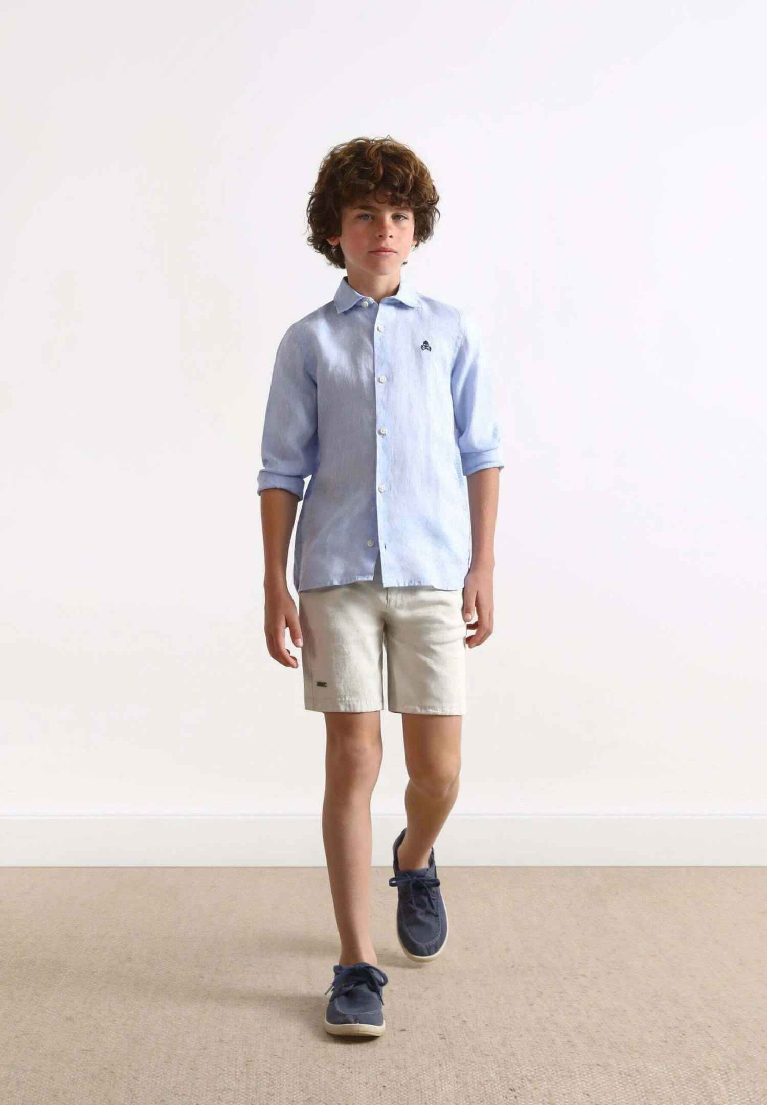 Scalpers Classic- Overhemd - Skyblue 6 Scalpers Classic- Overhemd - Skyblue - Afbeelding 4