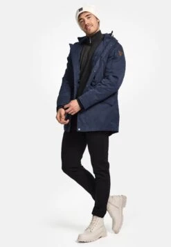 Indicode Jeans Parka - Navy -Jack and Jones Verkoopwinkel 74b0203ae21d4385b2aab9bfd5bdd041