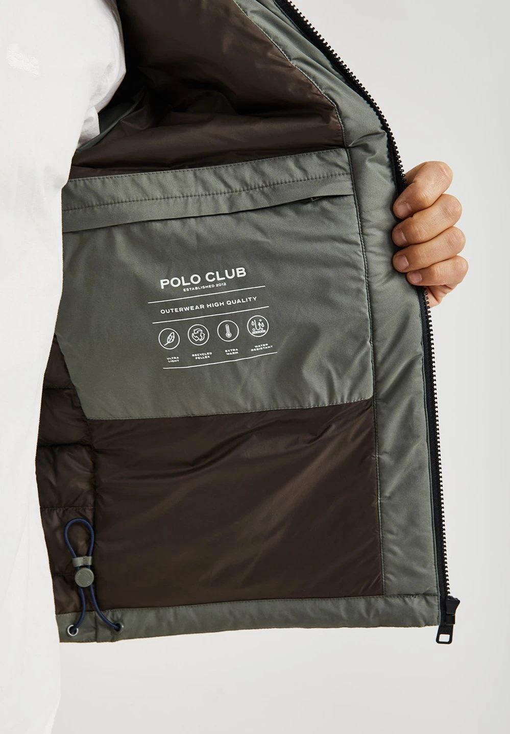 POLO CLUB Onwar - Winterjas - Green 7 POLO CLUB Onwar - Winterjas - Green - Afbeelding 5