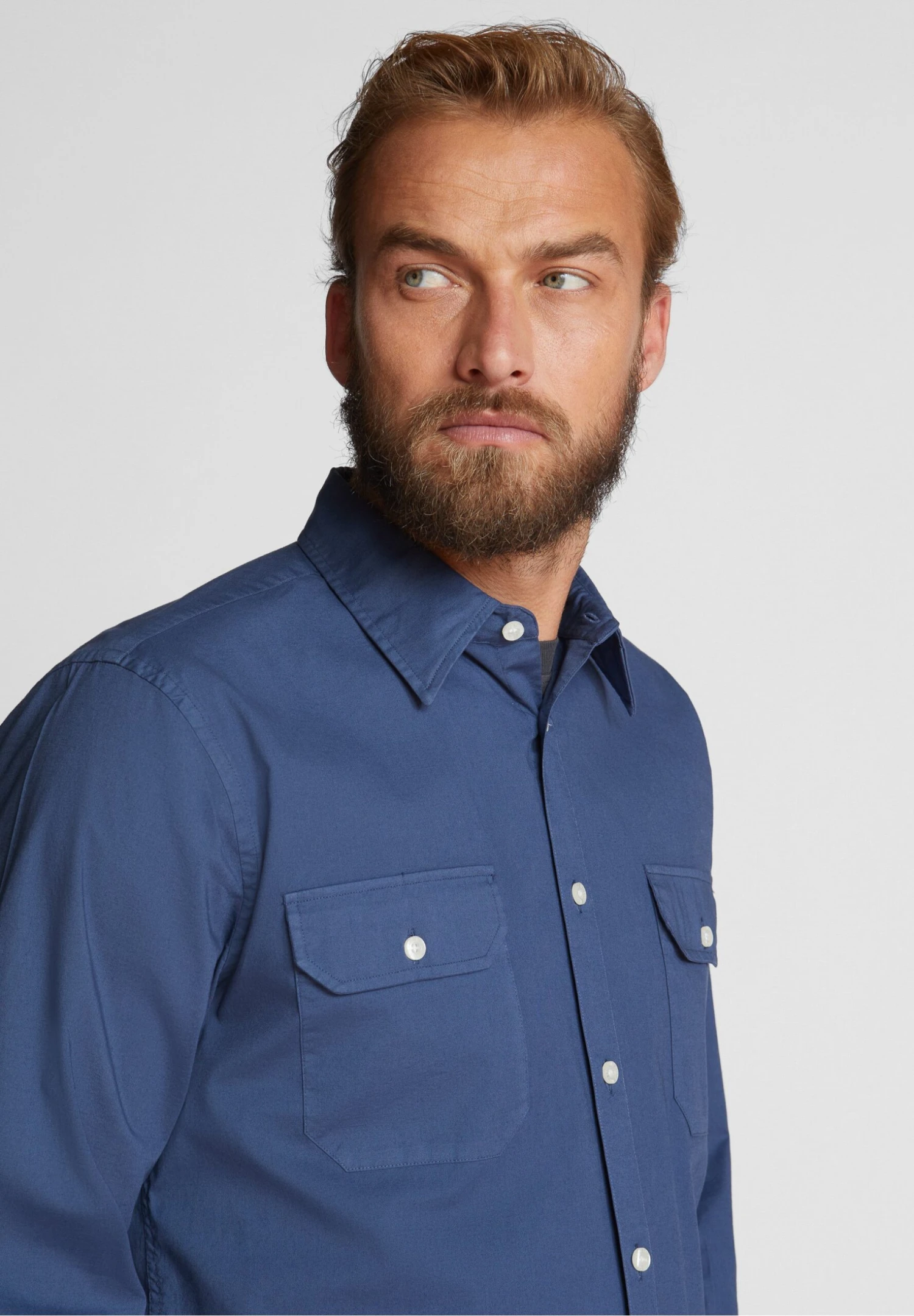 North Sails Popeline - Overhemd - Dark Denim 6 North Sails Popeline - Overhemd - Dark Denim - Afbeelding 4