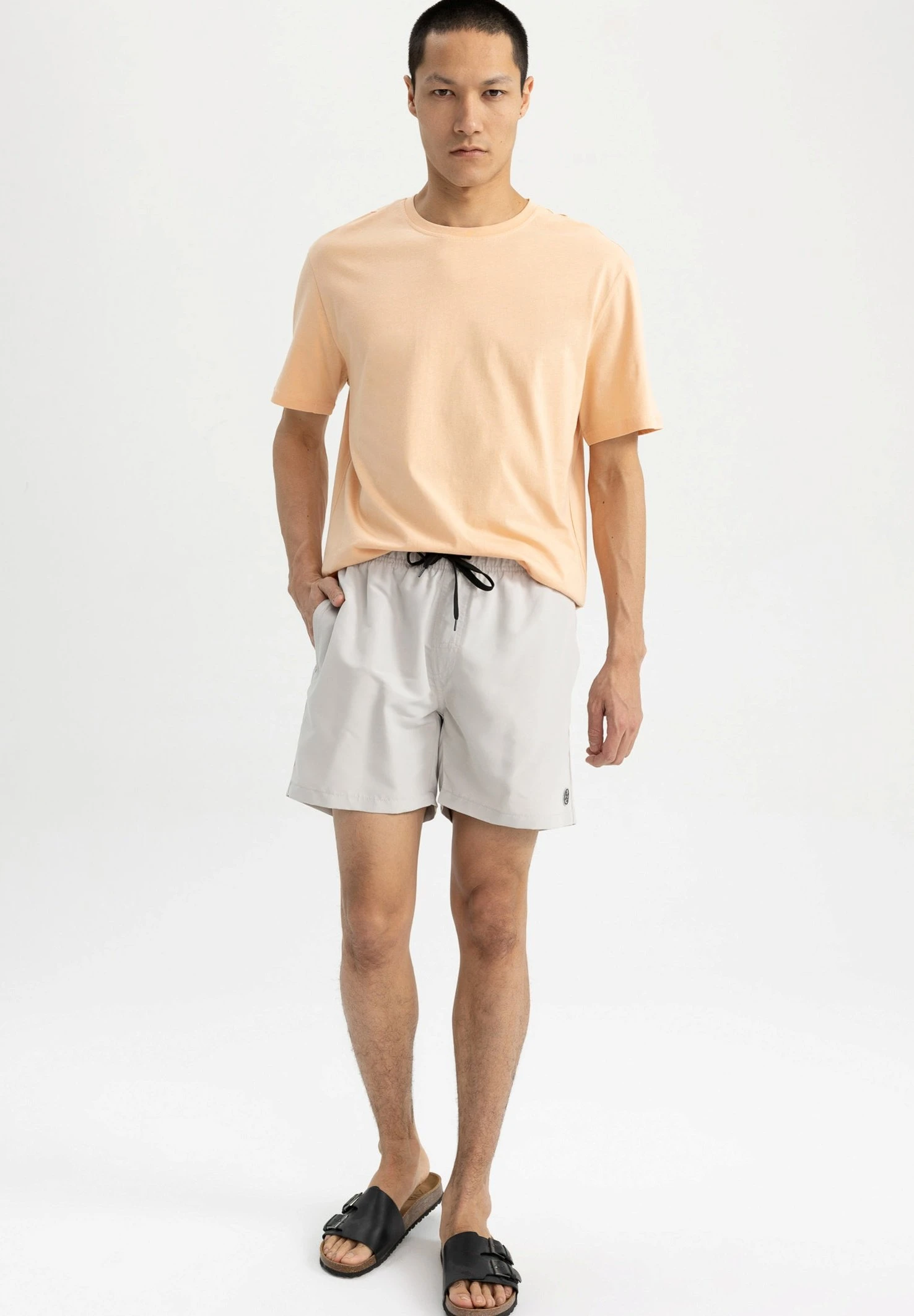 DeFacto Luke Beach- Zwemshorts - Grey 4 DeFacto Luke Beach- Zwemshorts - Grey - Afbeelding 2