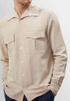 Long Sleeve - Overhemd - Light Beige -Jack and Jones Verkoopwinkel 75e609b043624d56996a1b2f4e100100