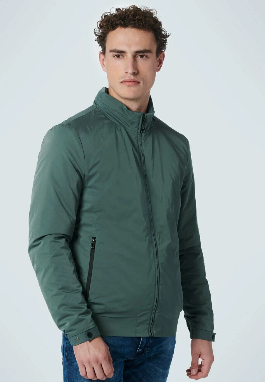 No-Excess Super Soft Finish Basic Full Zip- Jas - Dark Green 3 No-Excess Super Soft Finish Basic Full Zip- Jas - Dark Green