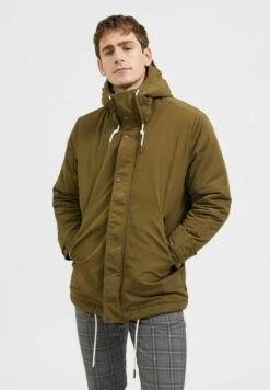 Selected Homme Winterjas - Dark Olive -Jack and Jones Verkoopwinkel 761177bd8d8a4312a39b902d41c15ab3