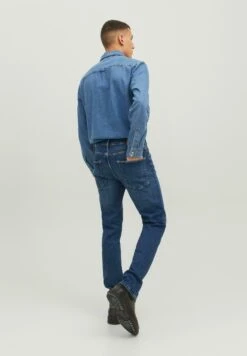 Jack & Jones Clark Evan Jos Lid Noos - Slim Fit Jeans - Blue Denim -Jack and Jones Verkoopwinkel 76144824a7624f58a80a1ef1fea03108