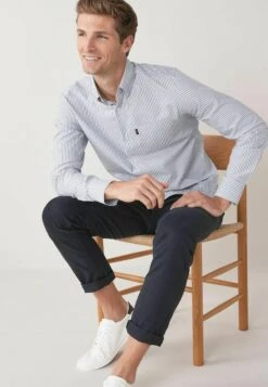 Next Easy Iron Button Down Oxford - Overhemd - Blue -Jack and Jones Verkoopwinkel 76dbd3ce60e548a19c58a90cf6104216