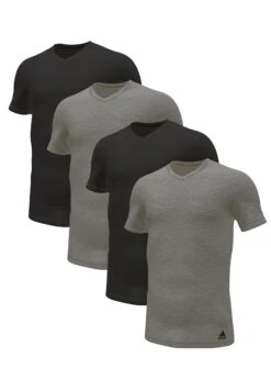 Adidas Sportswear Kurzarm 4Er Pack Active Flex- Hemd - Schwarz Grau -Jack and Jones Verkoopwinkel 76de0c4959724b18b7cd6b6aaa211016