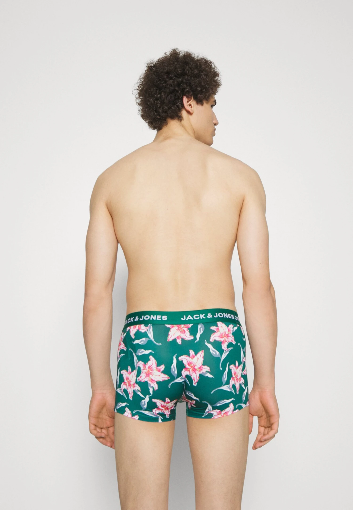Jack & Jones Jacfloral Microfiber Trunks 3 Pack - Onderbroeken - Navy/Blue 4 Jack & Jones Jacfloral Microfiber Trunks 3 Pack - Onderbroeken - Navy/Blue - Afbeelding 2