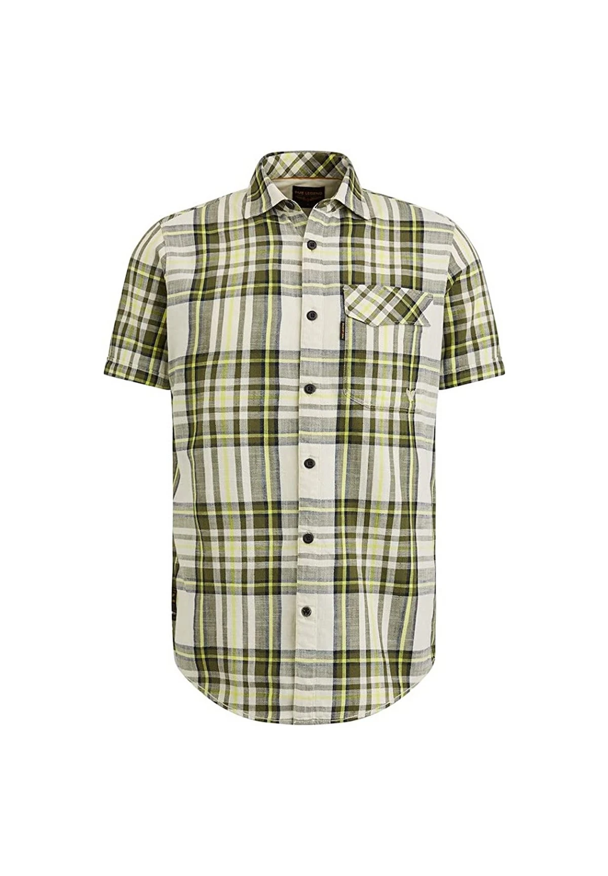 PME Legend Kurzarm - Overhemd - Olive 3 PME Legend Kurzarm - Overhemd - Olive