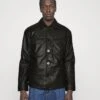 Emporio Armani Blouson - Leren Jas - Nero -Jack and Jones Verkoopwinkel 77fa9c441238471bb35bcc68703e74cf