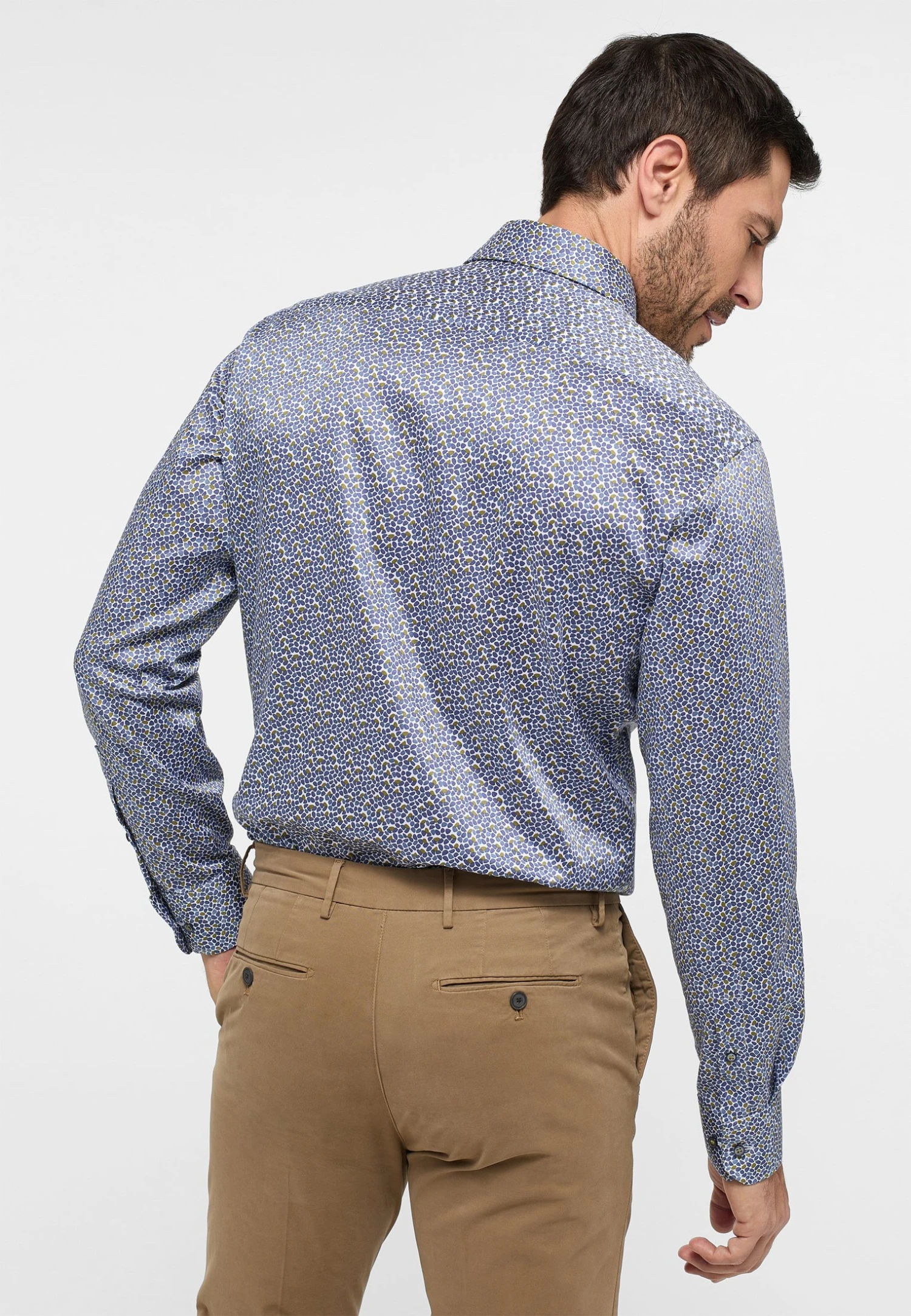 Eterna Modern Fit - Overhemd - Grün 4 Eterna Modern Fit - Overhemd - Grün - Afbeelding 2