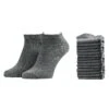 15Er Pack - Enkelsokken - Grau