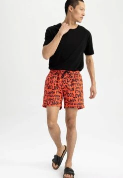 DeFacto Luke - Zwemshorts - Orange -Jack and Jones Verkoopwinkel 79d918ceec614248970e6f59b96677cc