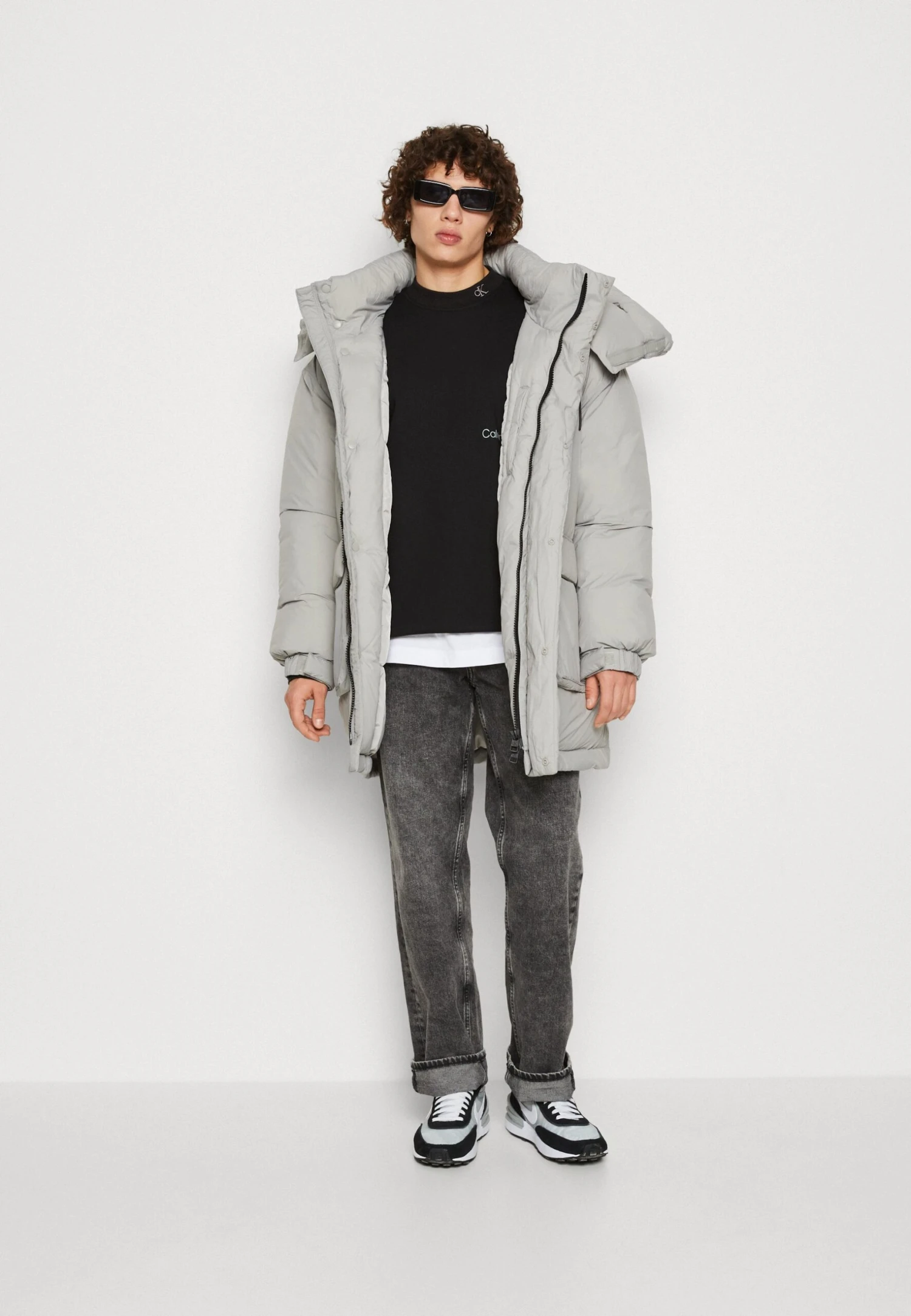 Calvin Klein Jeans Winterjas - Mercury Grey 4 Calvin Klein Jeans Winterjas - Mercury Grey - Afbeelding 2