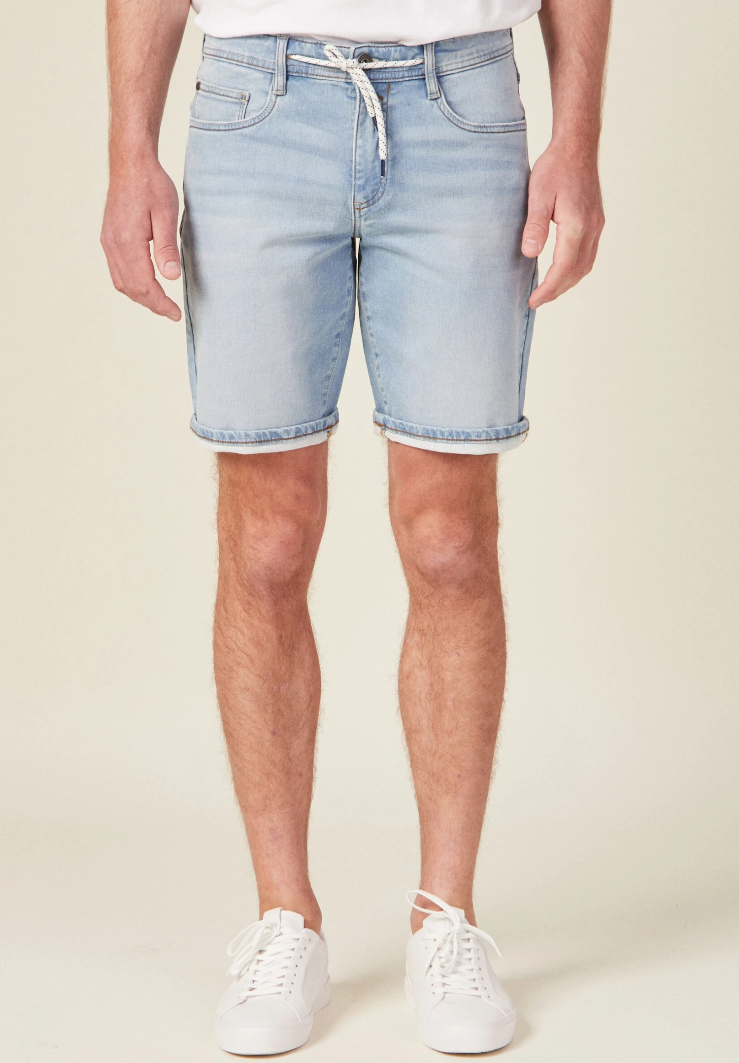 Mit Ultra-Stretch - Jeansshort - Denim Bleach 6 Mit Ultra-Stretch - Jeansshort - Denim Bleach - Afbeelding 4