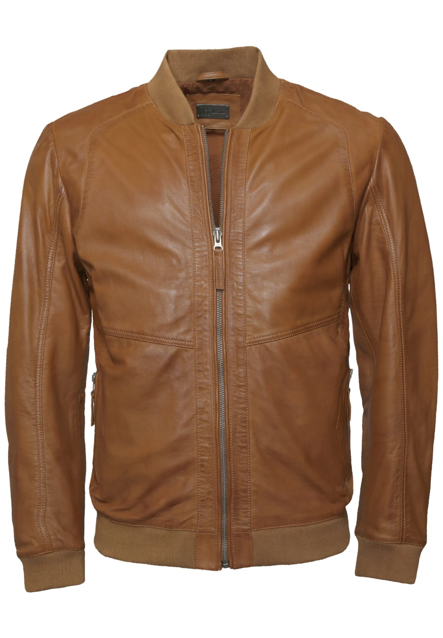 Leren Jas - Cognac 7 Leren Jas - Cognac - Afbeelding 5