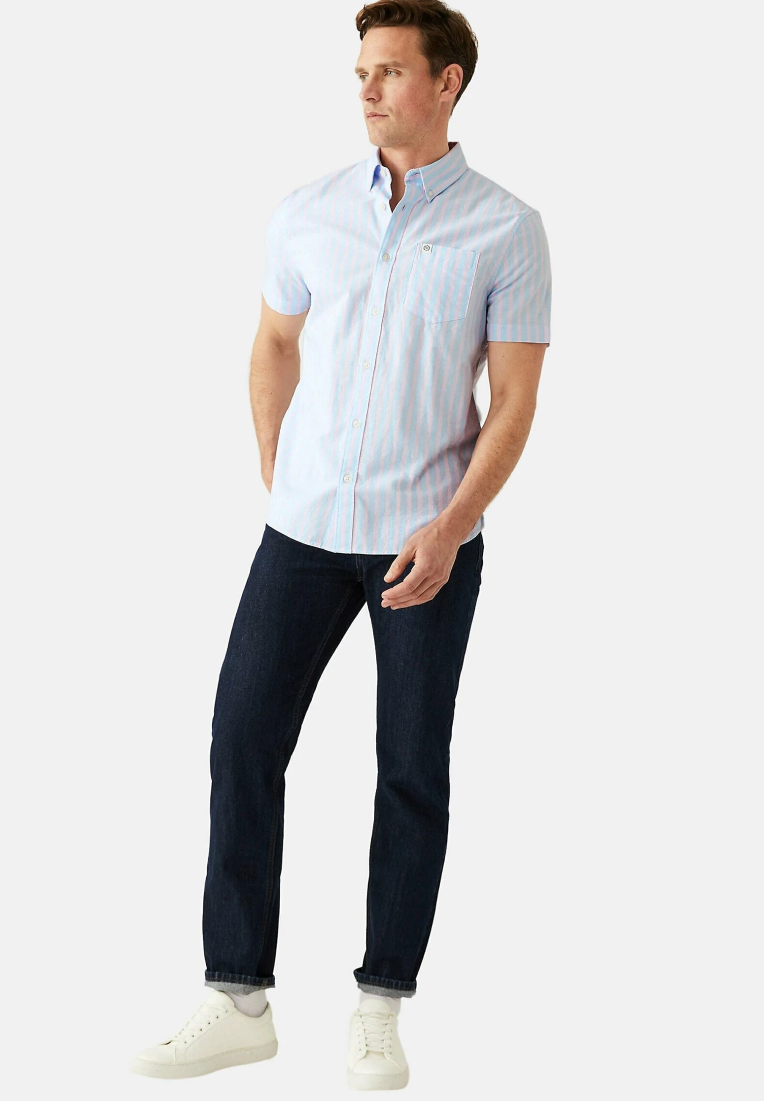 Marks & Spencer Striped Oxford - Overhemd - Pink Mix 4 Marks & Spencer Striped Oxford - Overhemd - Pink Mix - Afbeelding 2