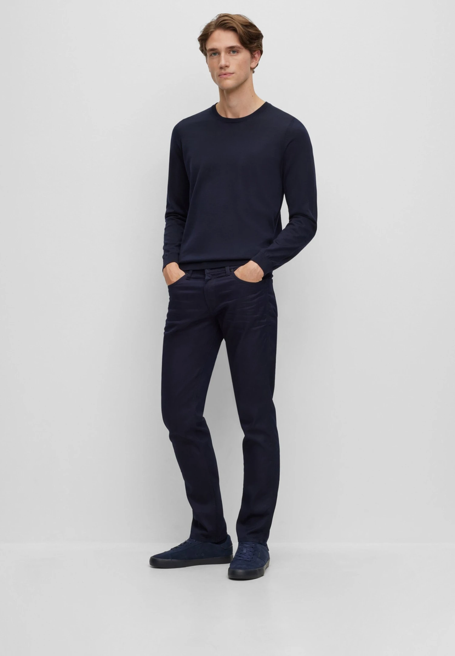 Boss Delaware - Slim Fit Jeans - Dark Blue 3 Boss Delaware - Slim Fit Jeans - Dark Blue