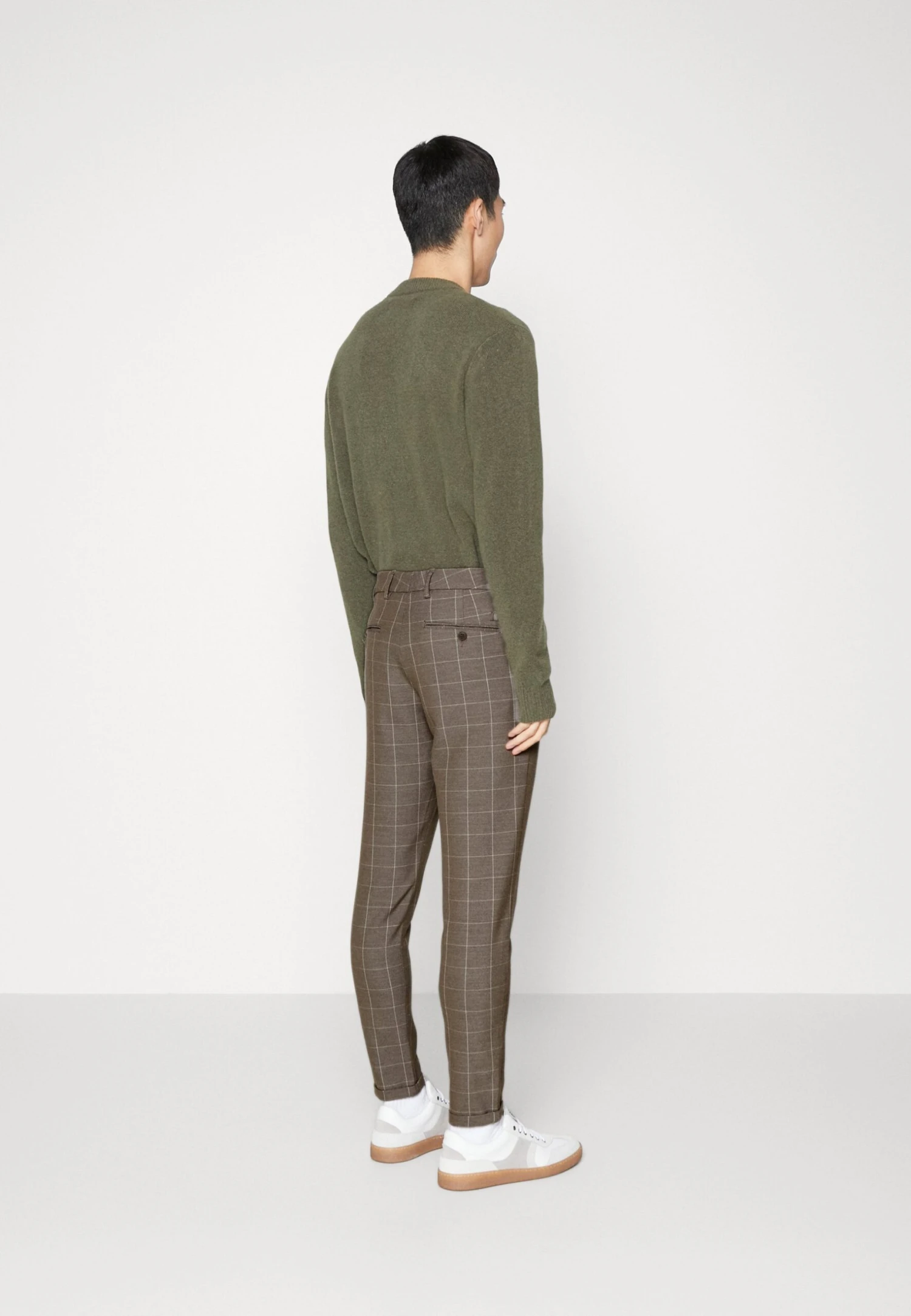 Les Deux Como Check Suit Pants - Broek - Mountain Grey/Ivory 5 Les Deux Como Check Suit Pants - Broek - Mountain Grey/Ivory - Afbeelding 3