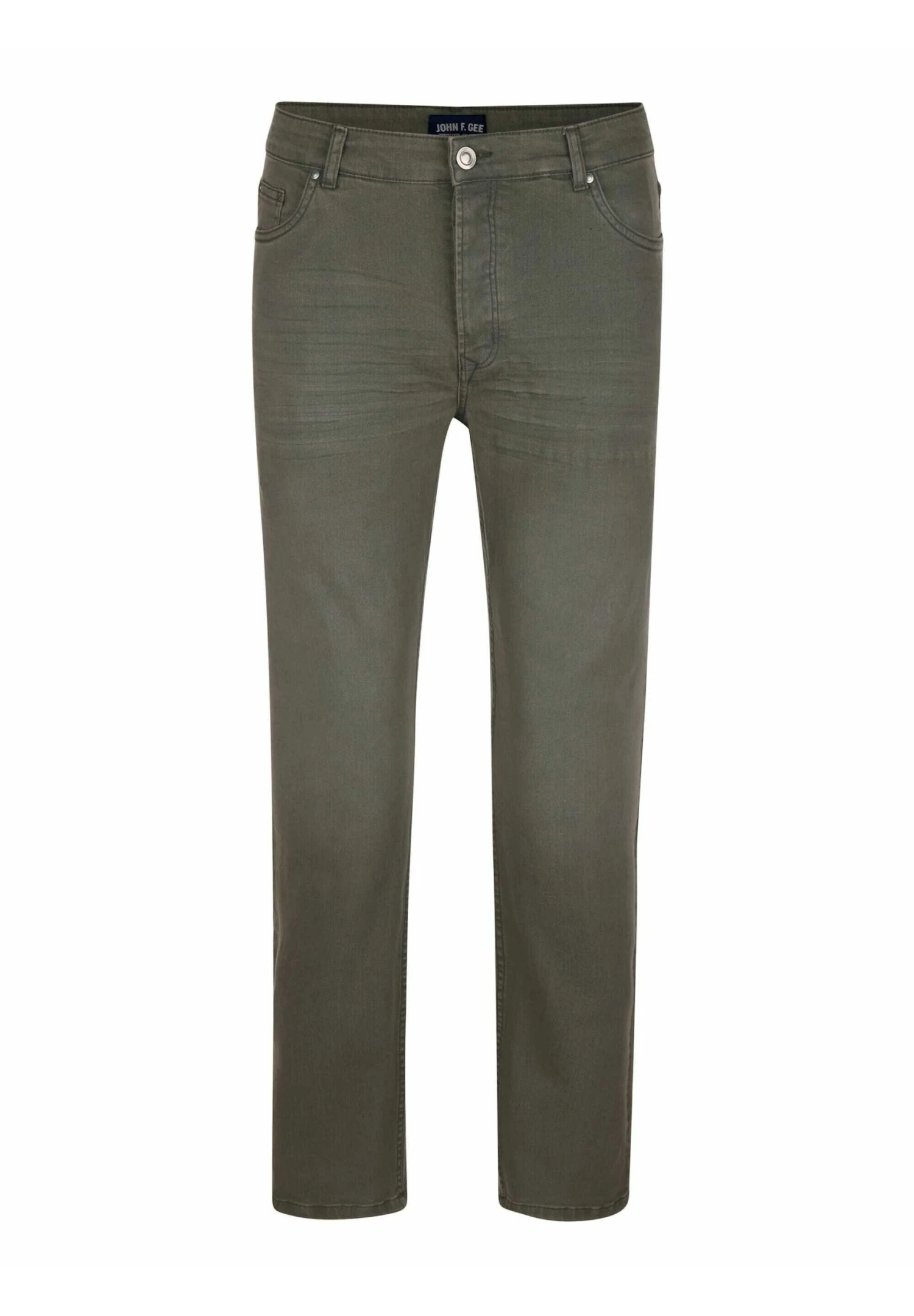 Straight Leg Jeans - Grün 9 Straight Leg Jeans - Grün - Afbeelding 7