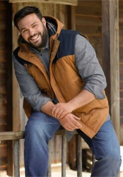 Bodywarmer - Camel/Marineblau 9 Bodywarmer - Camel/Marineblau -Jack and Jones Verkoopwinkel 7f611f3b6329483ead8ef18a334d75f7