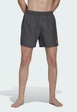 Adidas Sportswear Clx Swim- Zwemshorts - Grey Six/Coral Fusion