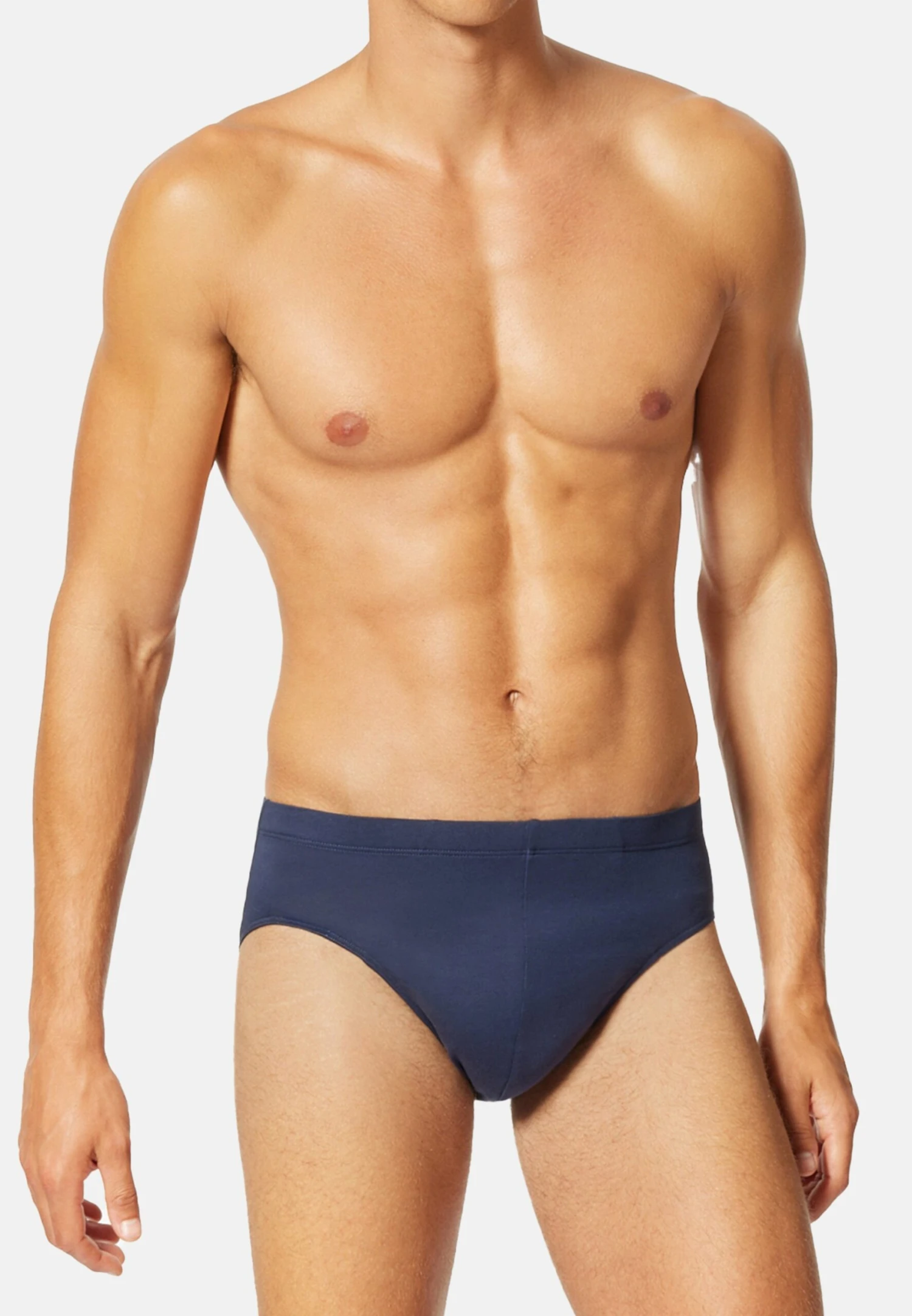 Unterhose 6Er Pack Basic - Slip - Blau Grau 3 Unterhose 6Er Pack Basic - Slip - Blau Grau