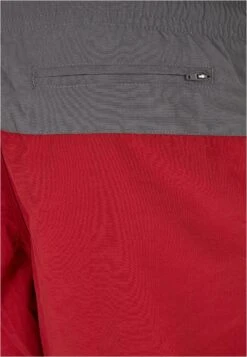 URBAN CLASSICS Block- Zwemshorts - Brickred/Darkshadow -Jack and Jones Verkoopwinkel 80aef36436464e9fb0f888393757b5e5