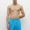 PULL & BEAR Basic With Elastic Waistband - Zwemshorts - Blue -Jack and Jones Verkoopwinkel 80ff511d1d6b4925a33fd5497625f2fe