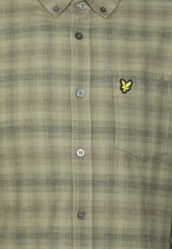 Lyle & Scott Button Down Check- Overhemd - Seaweed -Jack and Jones Verkoopwinkel 814606fbb818424e87aceeb8088aa0c5