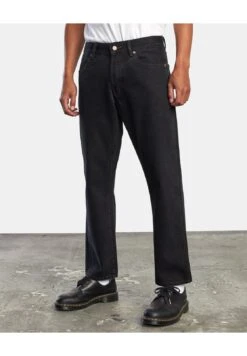 RVCA New Dawn - Straight Leg Jeans - Black Rinse 8 RVCA New Dawn - Straight Leg Jeans - Black Rinse -Jack and Jones Verkoopwinkel 81cf90e4afce4ea88f1f5f26487cb474