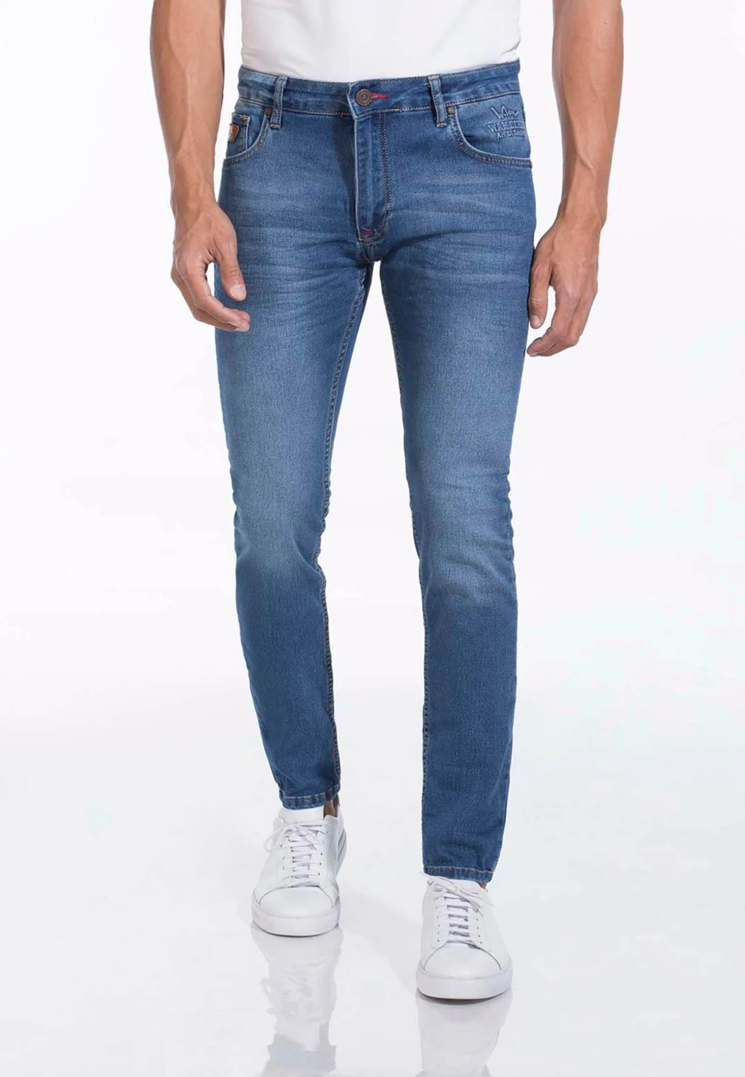 Lyon - Slim Fit Jeans - Dark Blue 3 Lyon - Slim Fit Jeans - Dark Blue