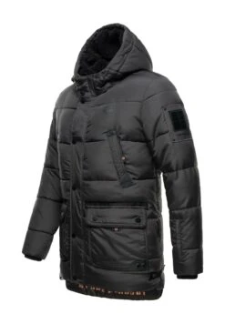 Mironoo - Winterjas - Dark Grey -Jack and Jones Verkoopwinkel 8257f5d23b30449fbd19e96dbeb073a5