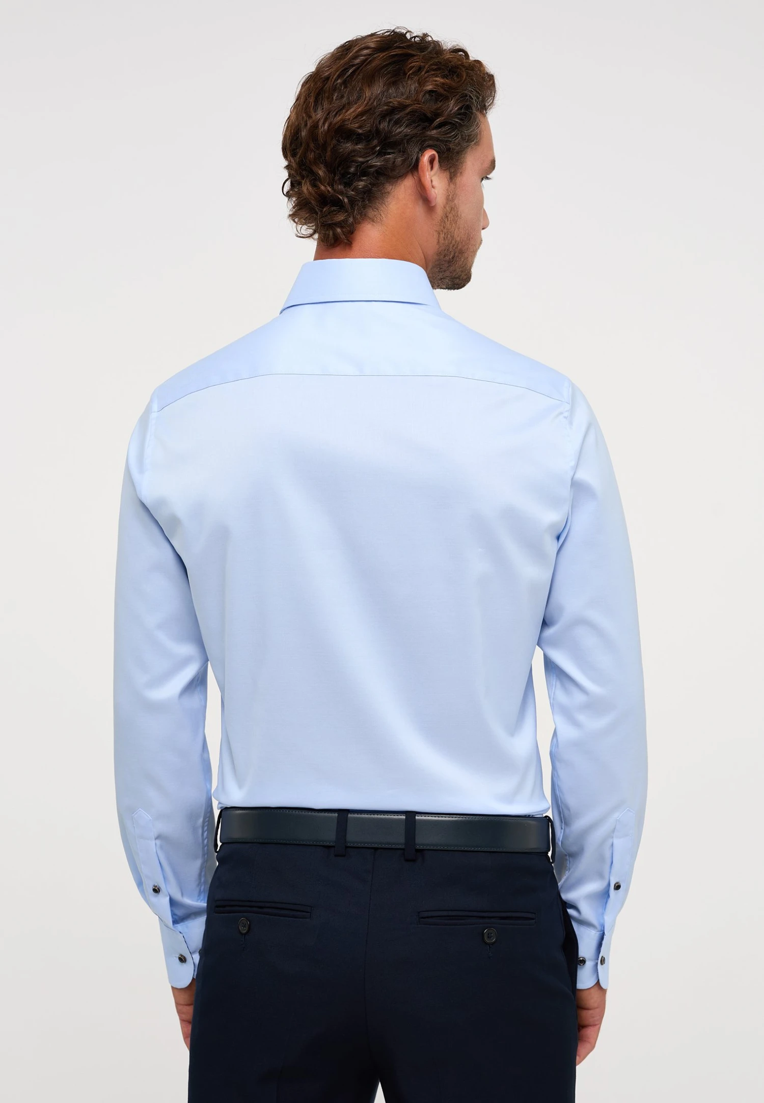 Eterna Gentle- Overhemd - Hellblau 4 Eterna Gentle- Overhemd - Hellblau - Afbeelding 2