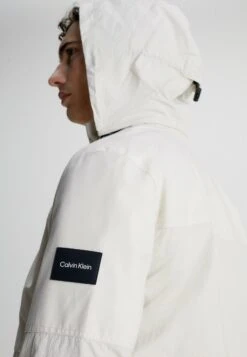 Calvin Klein Hooded - Lichte Jas - Stony Beige -Jack and Jones Verkoopwinkel 82c3897af7654c3a96e6f6ab878c3dec