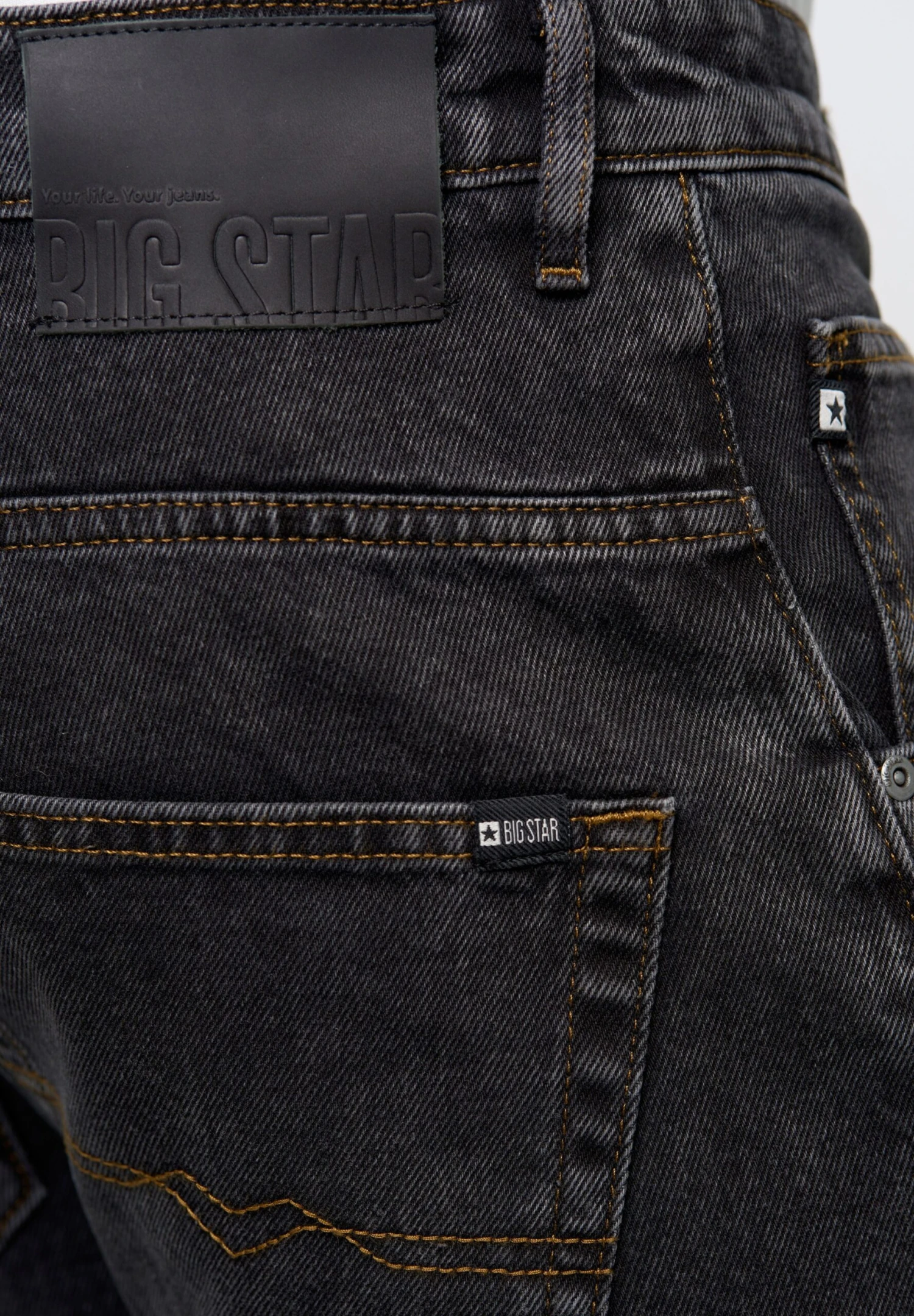 BIG STAR Conner - Jeansshort - Grau 6 BIG STAR Conner - Jeansshort - Grau - Afbeelding 4