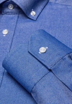 Gerader Schnitt Bügelfrei Soft Oxford - Overhemd - Blau -Jack and Jones Verkoopwinkel 82f0d7556e6a467e97901ecc4ccc025c