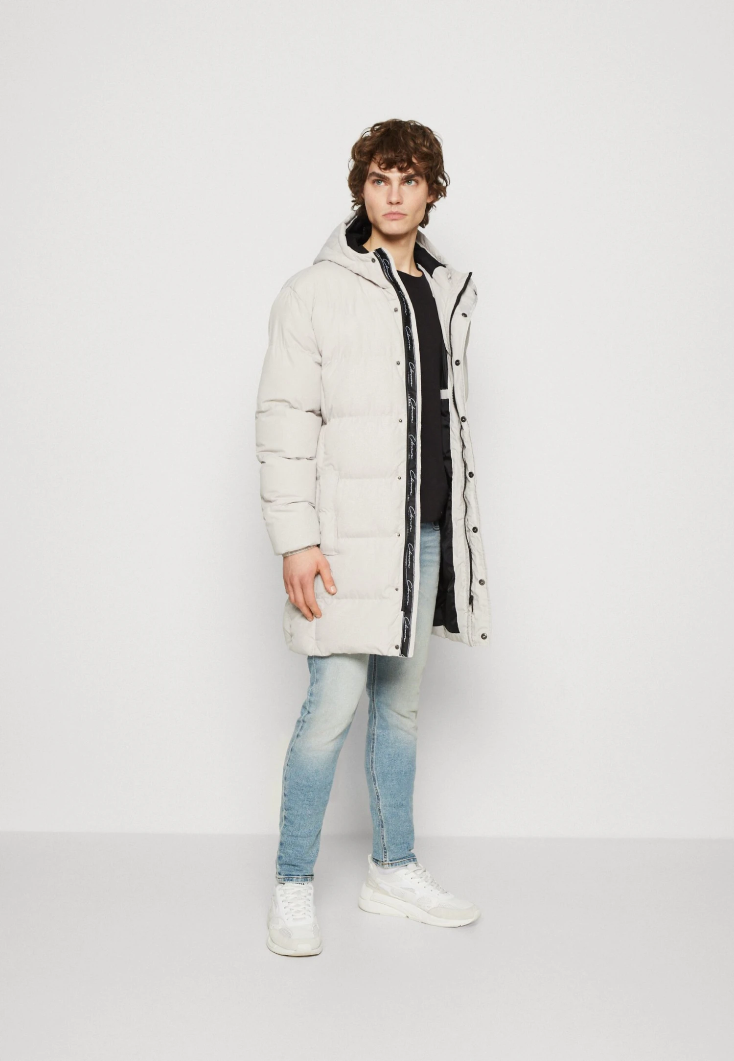 Long Parka Jacket - Winterjas - Stone 4 Long Parka Jacket - Winterjas - Stone - Afbeelding 2