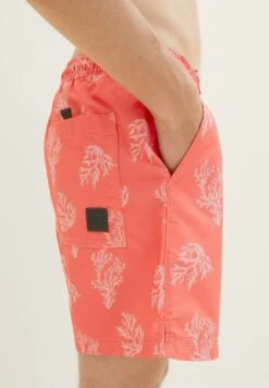 TOM TAILOR Denim Mit Allover-Print - Zwemshorts - Red White Big Coral Print -Jack and Jones Verkoopwinkel 8485c489fefb4a1e9c6ce978737f10f9