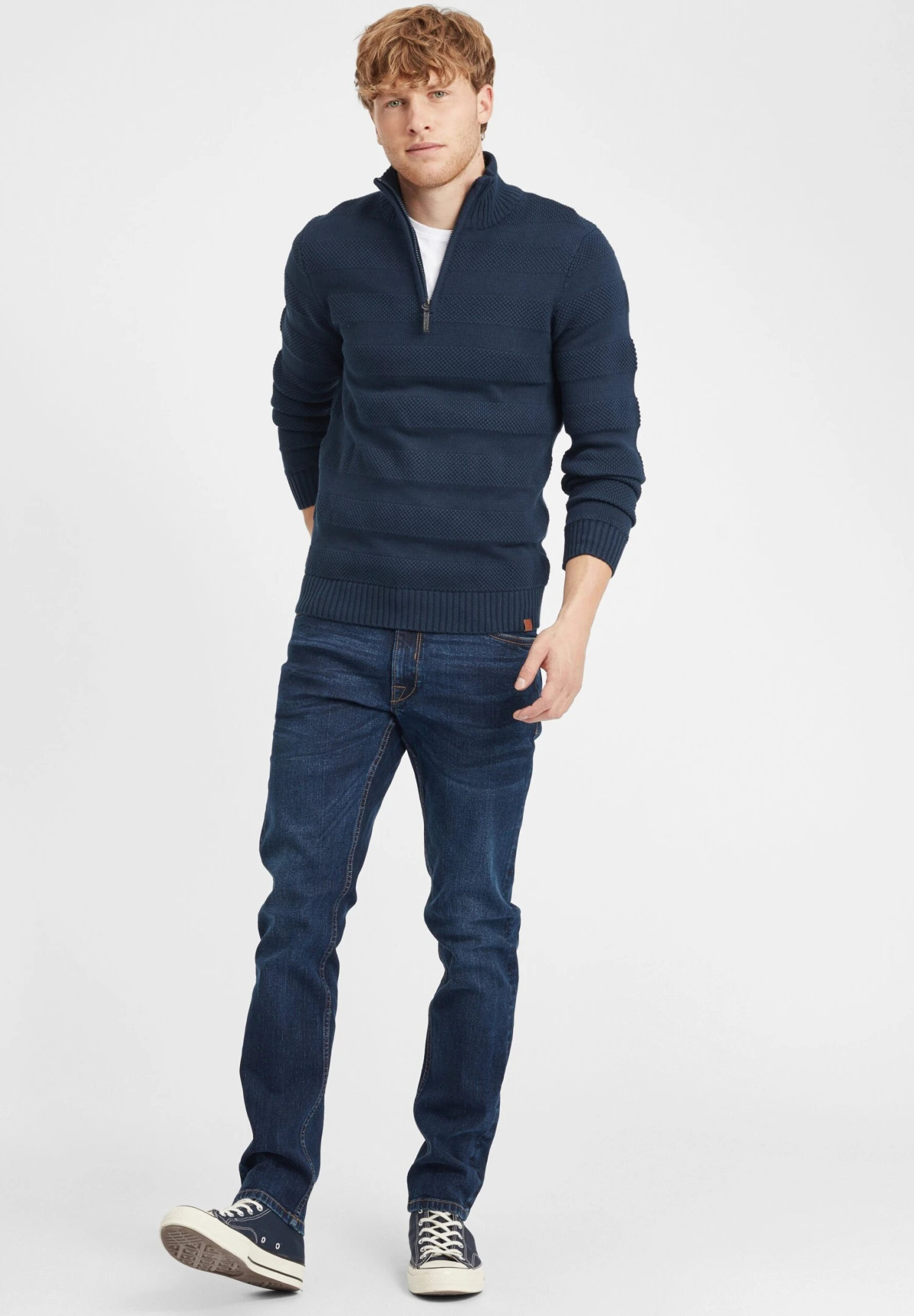 Solid Sdpilto - Straight Leg Jeans - Dark Blue Denim 4 Solid Sdpilto - Straight Leg Jeans - Dark Blue Denim - Afbeelding 2