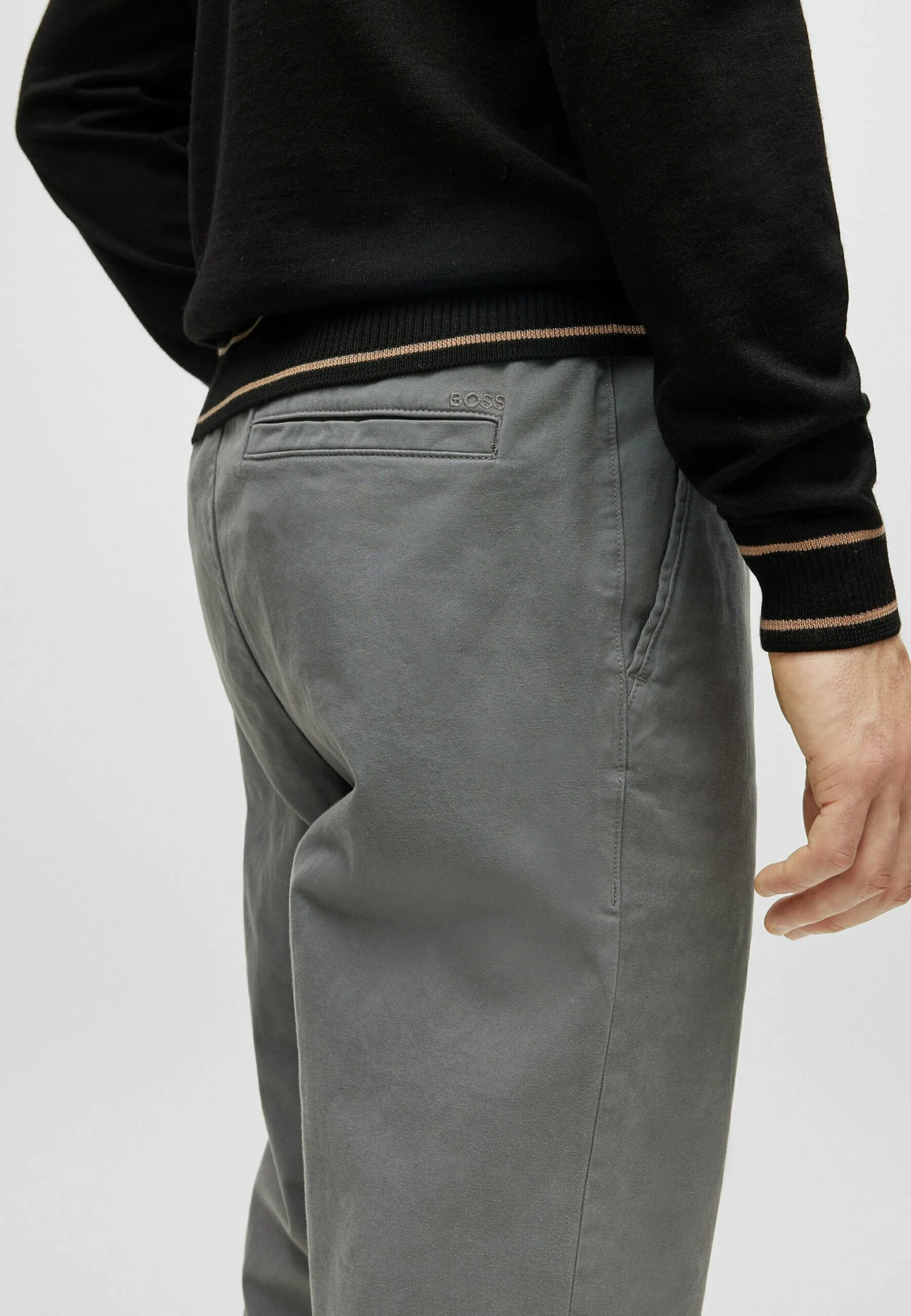 Boss Kane-Ds - Chino - Dark Grey Nine 6 Boss Kane-Ds - Chino - Dark Grey Nine - Afbeelding 4