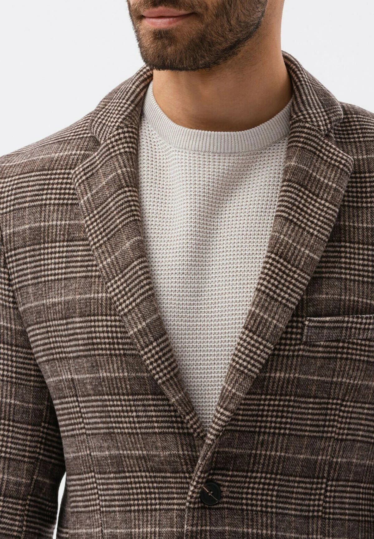 Halflange Jas - Brown 12 Halflange Jas - Brown - Afbeelding 10