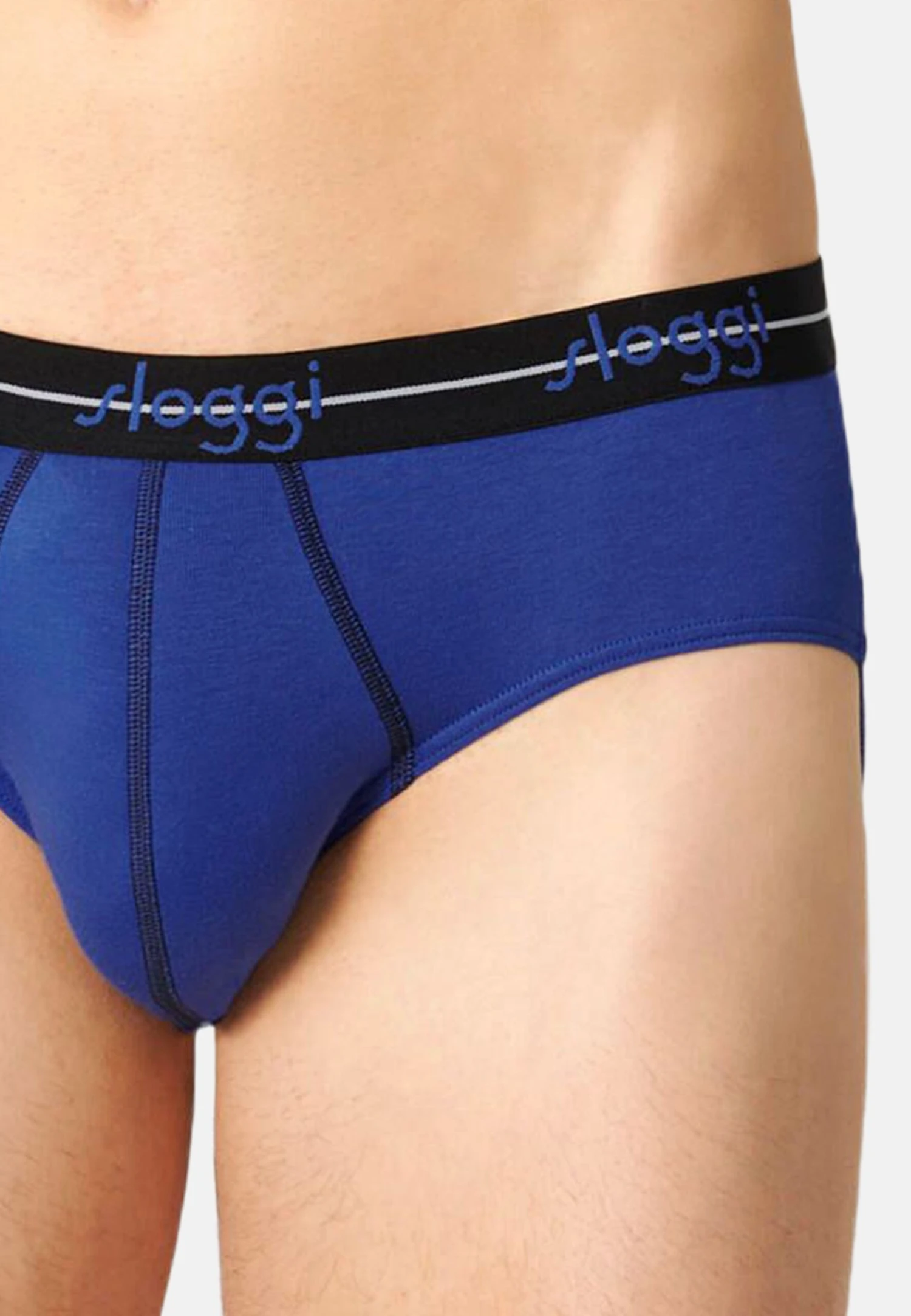 Sloggi 6 Pack Start - Slip - Hellblau Dunkelblau 6 Sloggi 6 Pack Start - Slip - Hellblau Dunkelblau - Afbeelding 4