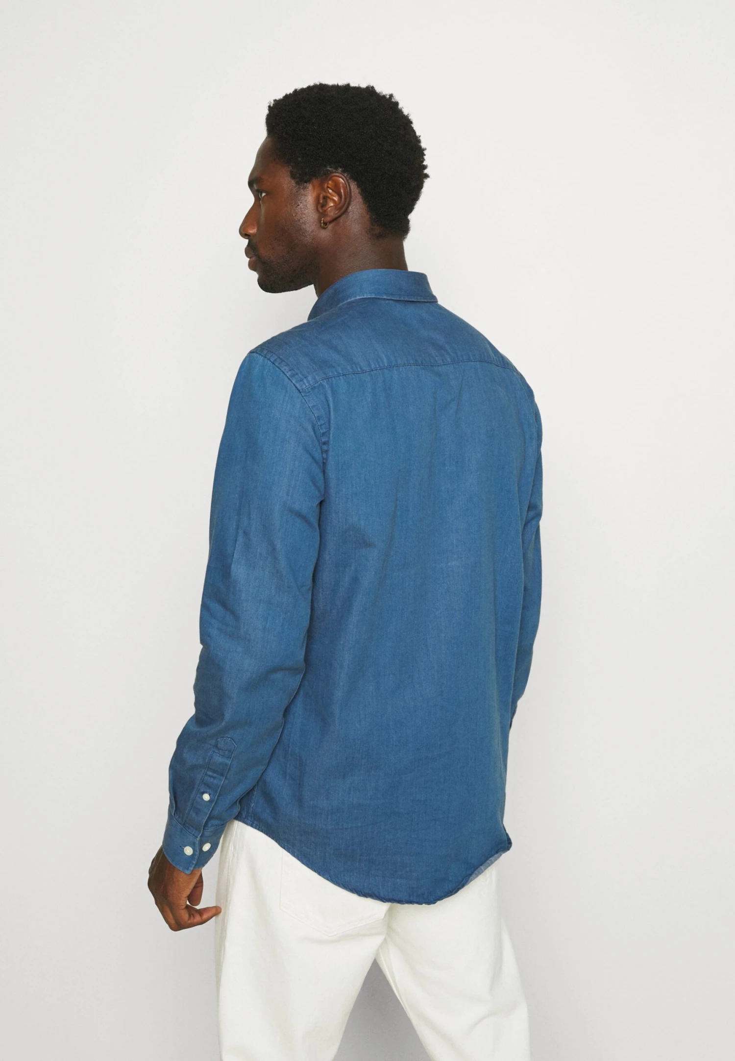 CASUAL FRIDAY Cfanton - Overhemd - Denim Mid Blue 5 CASUAL FRIDAY Cfanton - Overhemd - Denim Mid Blue - Afbeelding 3