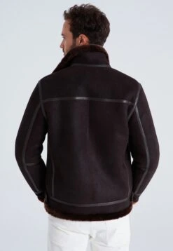 Pawel - Leren Jas - Brown -Jack and Jones Verkoopwinkel 87ef7d7275cd41219058d41633415313