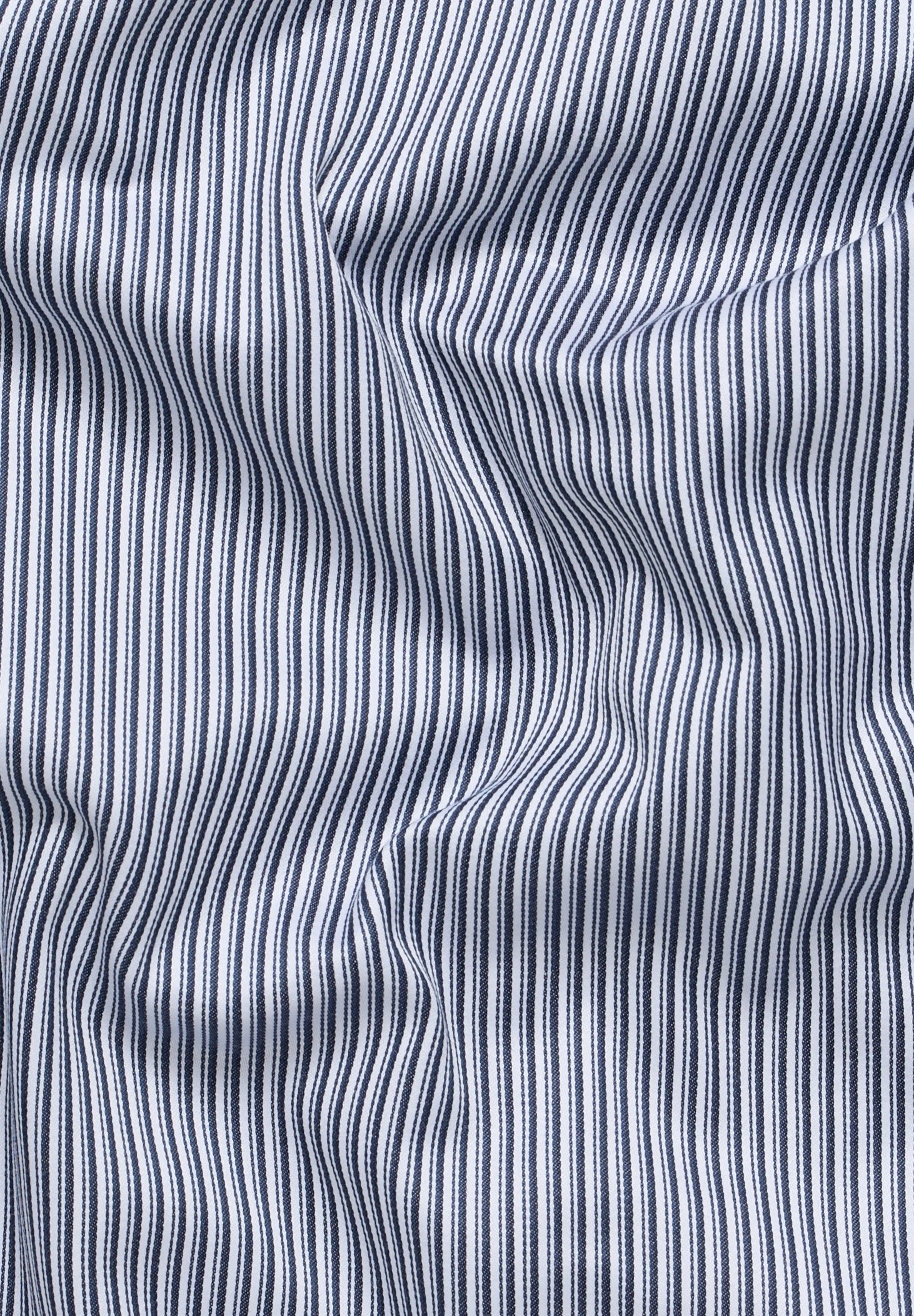 Eterna Fineliner Modern Fit - Overhemd - Dunkelblau 7 Eterna Fineliner Modern Fit - Overhemd - Dunkelblau - Afbeelding 5