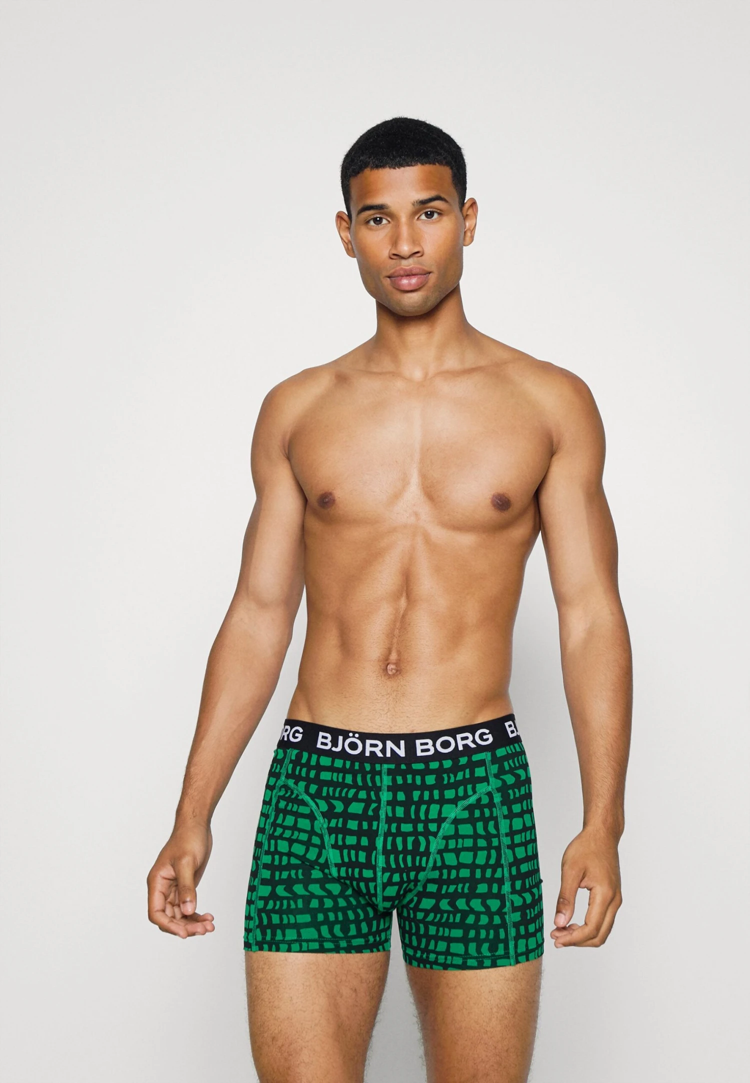 BJØRN BORG 5 Pack - Onderbroeken - Black/Green 6 BJØRN BORG 5 Pack - Onderbroeken - Black/Green - Afbeelding 4